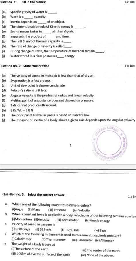 Assam polytechnic 1sem 2020 - Brainly.in