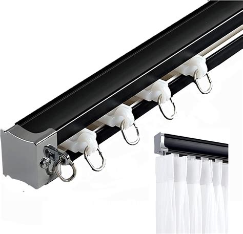 Ceiling Or Wall Mount Curtain Track System, Curtain Rail Track Balcony ...
