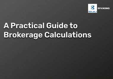 Brokerage Calculations Explained for Stock Traders