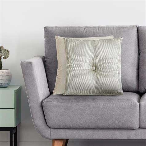 Buy Dazzle Set of 2 Filled Cushions - 40x40cm from Home Centre at just ...