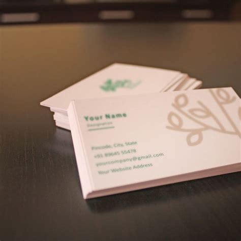 100% Recycle Visiting Card | Eco-Friendly Business Cards – Tagsen