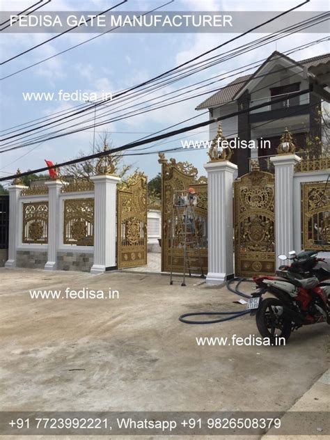 Steel Main Gate Design Long Gate Design Main Gate Ke Upar Ka Design Acp ...