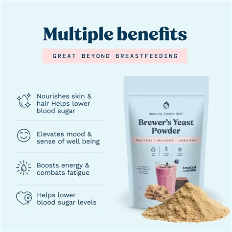 Debittered Brewers Yeast Powder for Lactation Recipes - 16oz – Mommy ...