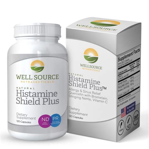 Histamine Shield Plus Natural Antihistamine Supplement For Adults Sinus Allergy | Desertcart INDIA