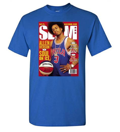 Allen Iverson Slam Magazine T-shirt - Etsy