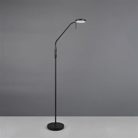 Moreno LED rechargeable floor lamp, matt black, CCT, dimmable | Lights ...