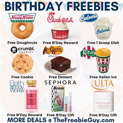 Free Stuff On Birthday