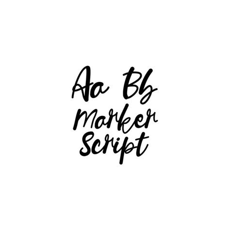 Image result for Marker Script Examples