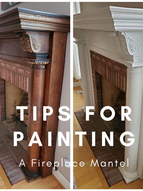 How To Paint A Wooden Fireplace Mantel at Greg Williams blog