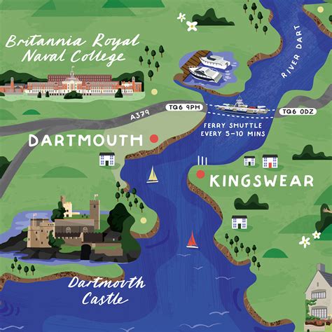 Dartmouth Map :: Behance