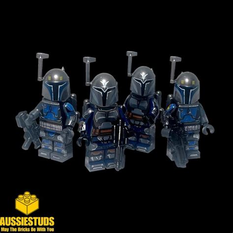 Death Watch Star Wars Mandalorian Warriors Seige of Mandalore Blue ...