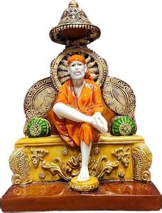 Pratima PRATIMA Shirdi Sai Baba Murti for Pooja Sai Statue Idol for ...