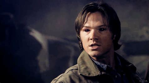 Sam with demon eyes :o | Supernatural sam winchester, Supernatural sam ...