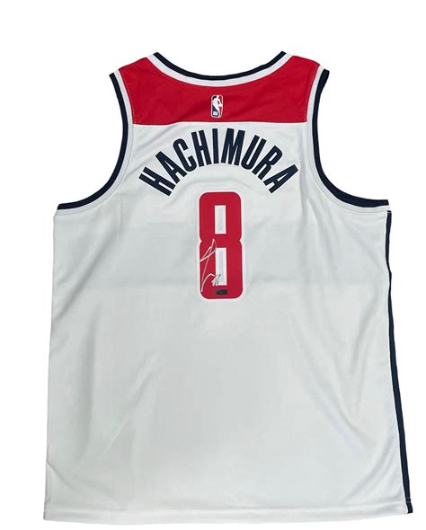Rui Hachimura Autographed Washington Wizards Nike Swingman Away Jersey ...