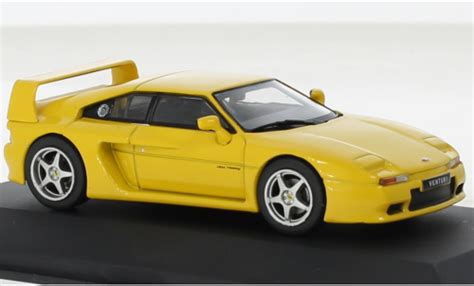 Diecast model cars Venturi 400 GT 1/43 Spark GT yellow 1994 - Alldiecast.us