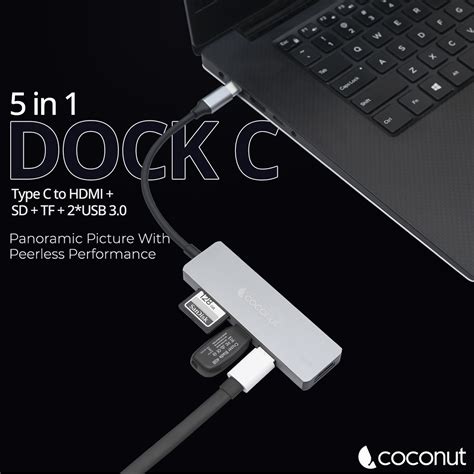 12 in 1 Dock A - Type C Multiport Hub