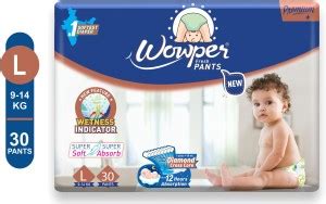 Wowper Fresh Baby Diapers Pants by Doms|Wetness Indicator| Upto 12Hrs ...