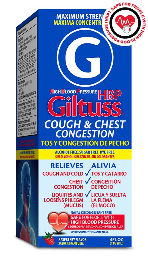 GILTUSS® HBP Cough & Chest Congestion – 4 OZ – Giltuss Multisite
