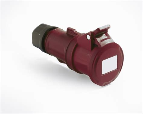 RS PRO | RS PRO IP44 Red Cable Mount 3P + N + E Industrial Power Socket ...