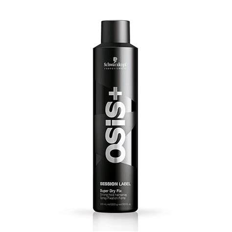 Schwarzkopf Professional Session Label Dry Firm Hold Hair Spray No.3 ...