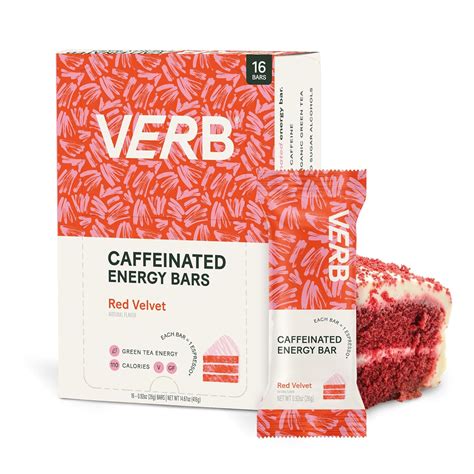 Verb Energy Bars Red Velvet at Jerry Rounds blog