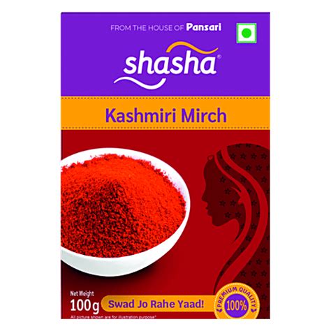 Buy SHASHA Kashmiri Mirch - Premium Quality, All Natural, Kitchen ...