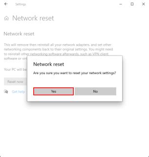 Network Reset Command 的图像结果