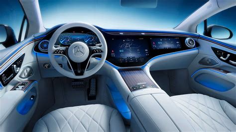 2022 Mercedes EQS Futuristic Interior Fully Revealed In Official Images