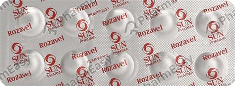 Rozavel 5 MG Tablet (10): Uses, Side Effects, Price & Dosage | PharmEasy
