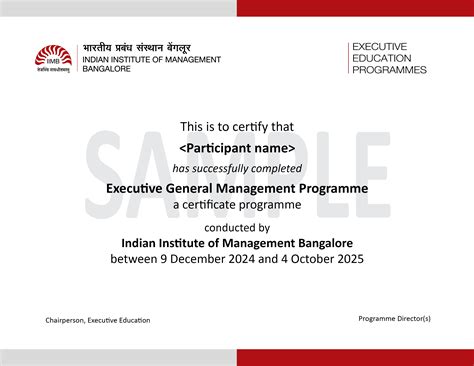 #1 Ranked Executive General Management Programme in India