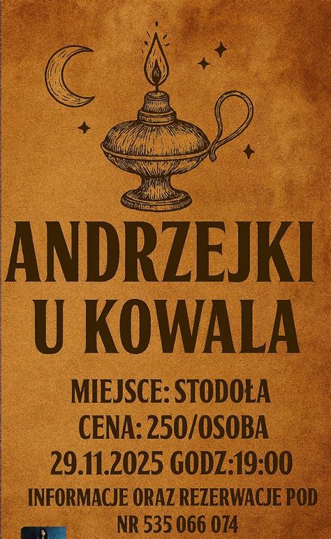 Andrzejki u Kowala, ulica Juliusza Słowackiego (za Pasażem Słowackiego ...