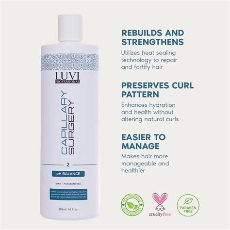 LUVICOSMETICS Luvi Cirugia Capilar para el Cabello Sin Formol India | Ubuy