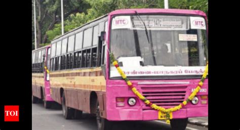 Chennai: 10 more small buses as feeder services for metro commuters ...