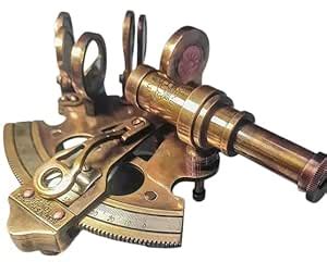 Buy Brass Nautical Sextant, Maritime Navigation Instrument, Antique ...