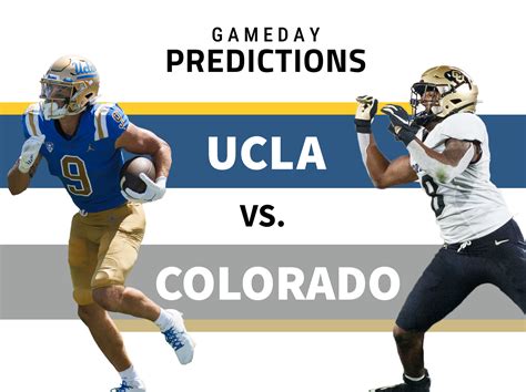 Gameday predictions: UCLA vs. Colorado - Daily Bruin
