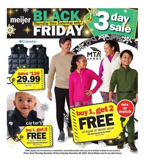 Meijer Black Friday Sale Ad 2025 Meijer weekly ad this week