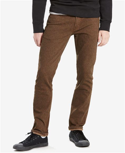 Lyst - Levi's Men's 511tm Slim-fit Stretch Jaspee Jeans in Brown for Men