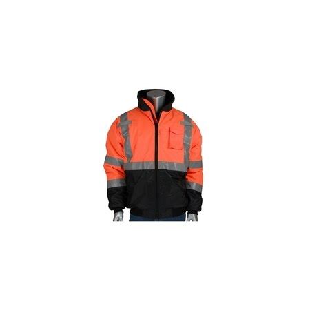Pip CLASS 3 BOMBER BLACK TRIM, FIXED INSULATION, ZIPPER, PK 10 906494 ...