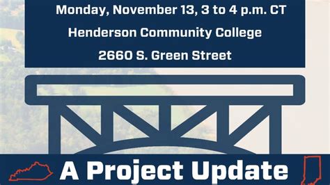 Update to be announced on ORX I-69 project at Henderson Community College