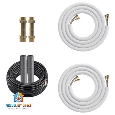 Pre-Charged Line Set Extension Bundle – (2) x 25' Line Sets, (1 ...