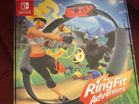 BN Nintendo Switch Ringfit adventure ring fit exercise aerobic yoga ...