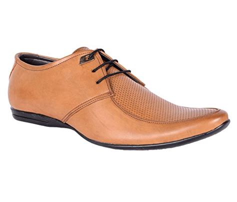 Buy Chris Brown Lace Up Tan Formal Shoes 7 UK at Amazon.in