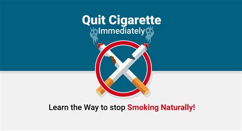 Quit Cigarette Immediately: Learn the Way to Stop Smoking Naturally! - VIMS