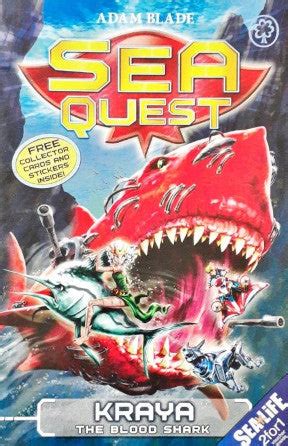 Sea Quest Kraya The Blood Shark Collector Cards Inside – Books and You