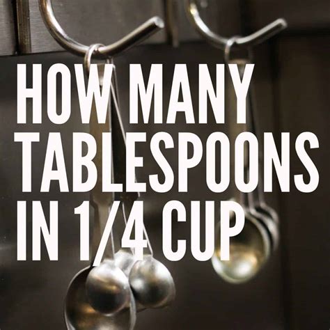 Tablespoons Cups Gallons at Rose Wilkins blog