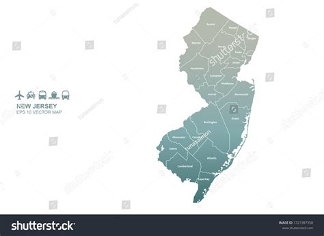Jersey Shore Map Photos and Images
