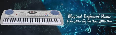 54 Keys Electronic Portable Piano Keyboard for Kids with Interactive ...