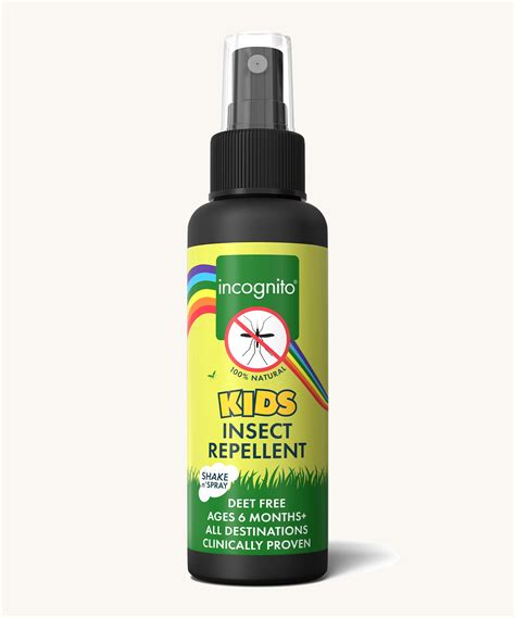 Incognito Natural Kids Insect Repellent Spray 100ml – Babipur