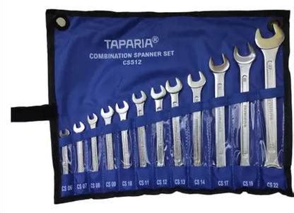 TAPARIA CSS12 Combination Spanner Set CSS12 Spanner Set Double Sided ...