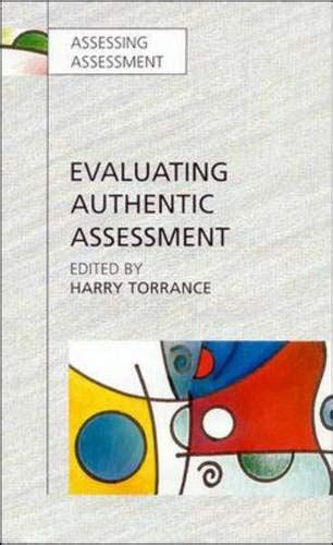Buy Evaluating Authentic Assessment (Assessing Assessment) Book Online ...